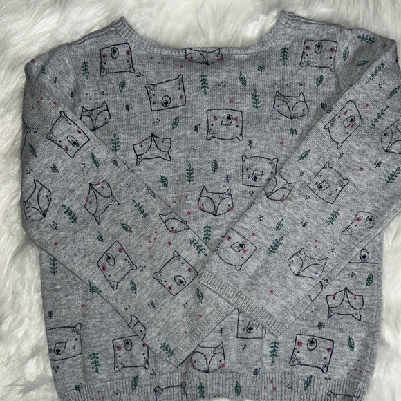 Gymboree Woodland Animals Cardigan Size 4T - Picture 2 of 3